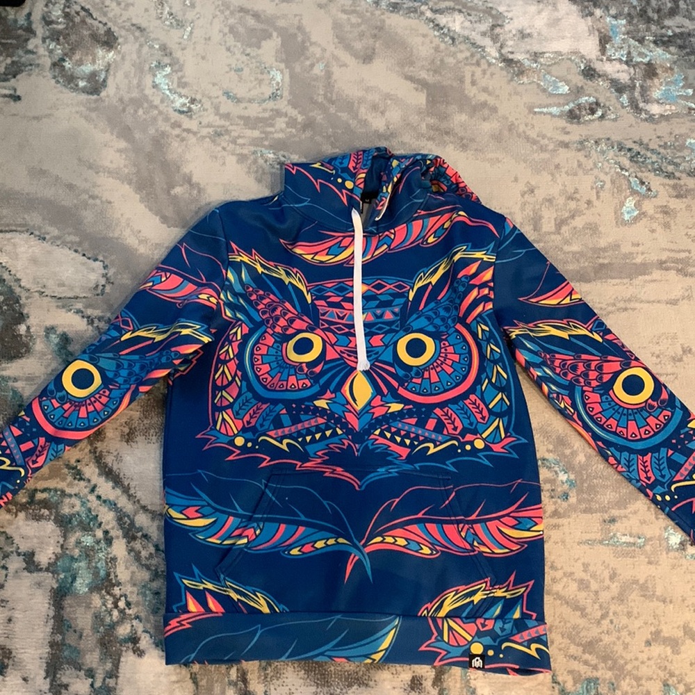 Into the AM owl hoodie